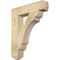 Ekena Millwork Olympic Craftsman Rough Sawn Bracket, Douglas Fir, 4"W x 20"D x 24"H BKT04X20X24OLY04RDF - alternate 1